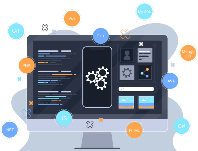 Full-stack development, IT staff services